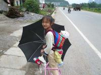 Fillette Yangshuo, Chine